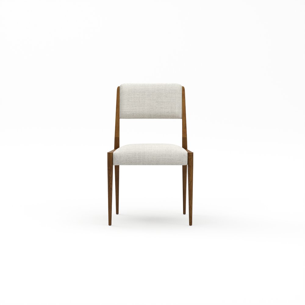 Caracole - Sylvie Side Chair - Natural Walnut - CLA-426-289 view 2