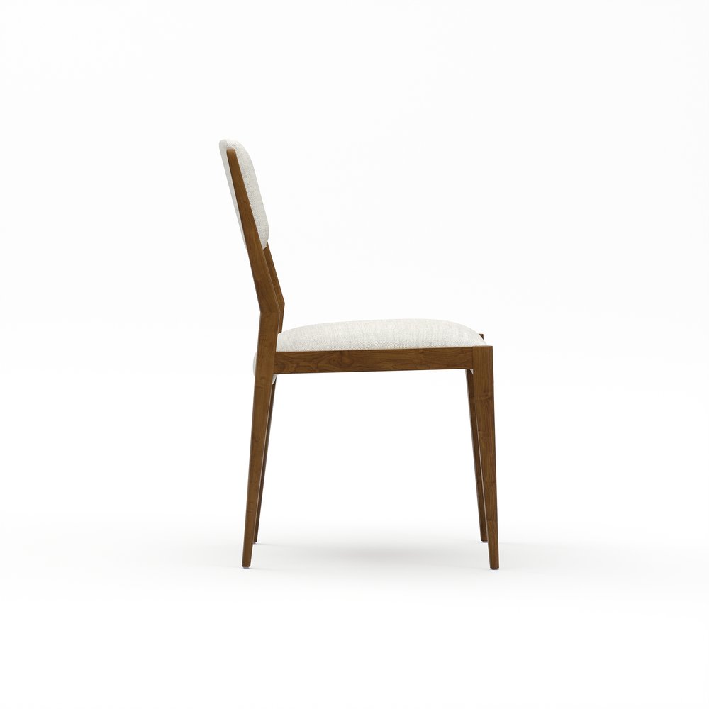 Caracole - Sylvie Side Chair - Natural Walnut - CLA-426-289 view 3