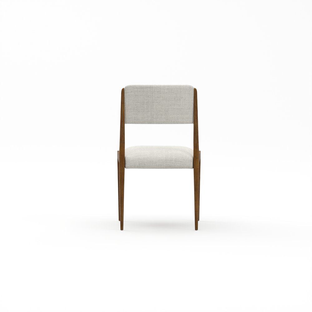 Caracole - Sylvie Side Chair - Natural Walnut - CLA-426-289 view 4