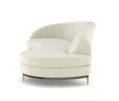 Caracole - Three'S Company  2Pc Sectional in Ivory - UPH-424-SEC1-D