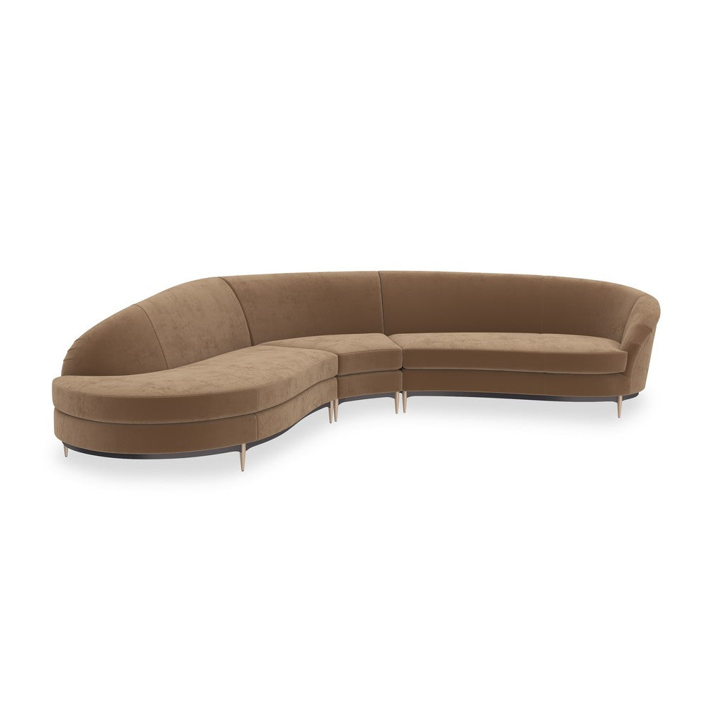 Caracole - Three'S Company Lf Chaise 3Pc Sec - UPH-424-SEC3-F view 1