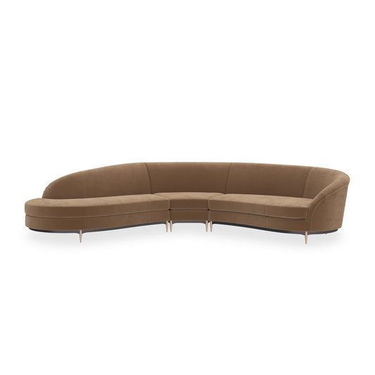Caracole - Three'S Company Lf Chaise 3Pc Sec - UPH-424-SEC3-F view 2
