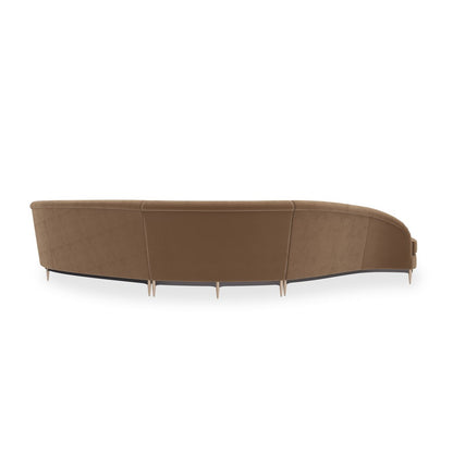 Caracole - Three'S Company Lf Chaise 3Pc Sec - UPH-424-SEC3-F view 5
