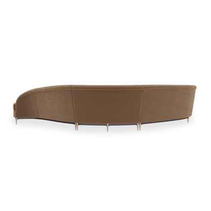 Caracole - Three'S Company Rt Chaise 3Pc Sec - UPH-424-SEC4-F view 2