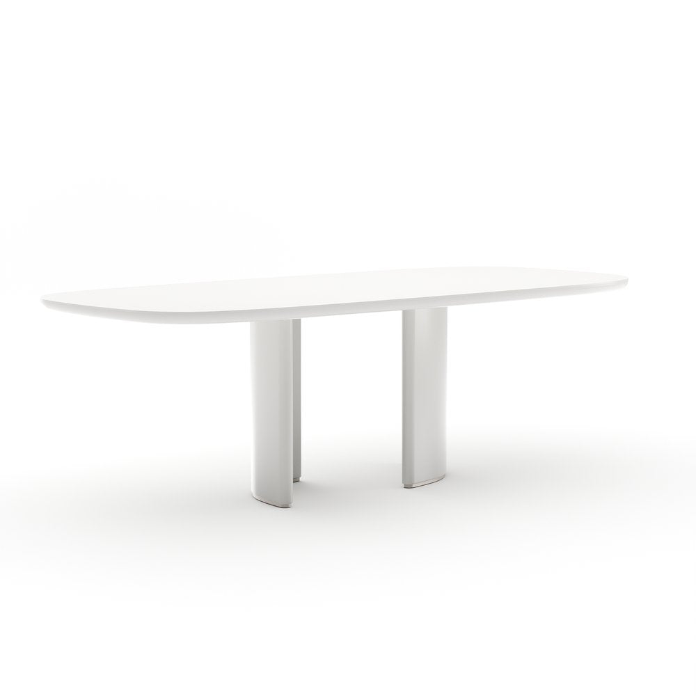 Caracole - Tobie Rectangular Dining Table - Almond Milk - CLA-426-203 view 1