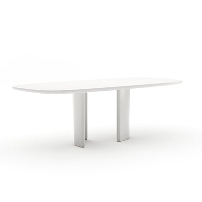 Caracole - Tobie Rectangular Dining Table - Almond Milk - CLA-426-203 view 1