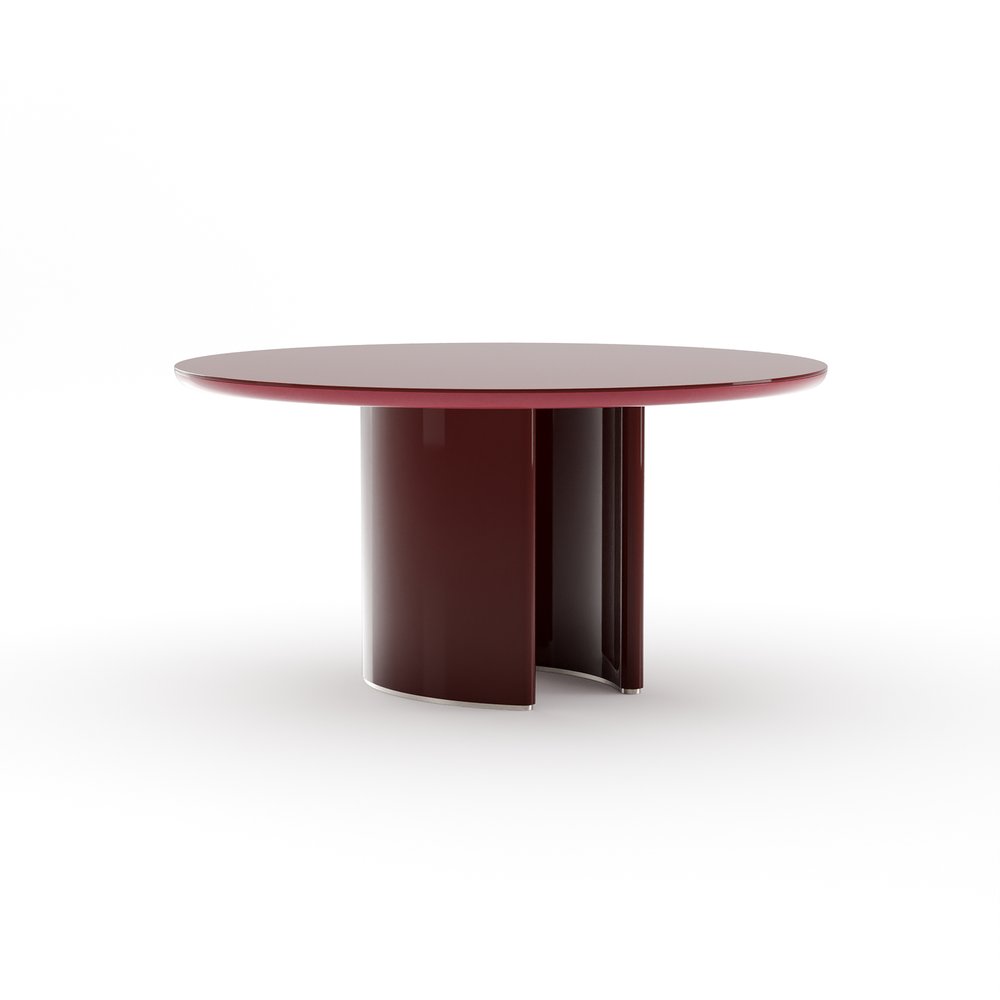 Caracole - Tobie Round Dining Table - Rouge - CLA-426-204 view 1