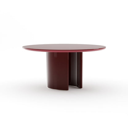 Caracole - Tobie Round Dining Table - Rouge - CLA-426-204 view 1