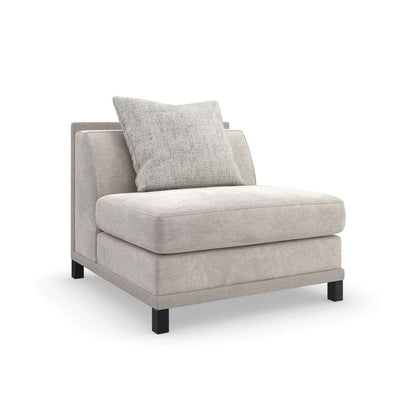 Caracole - Tuxedo Armless Chair - UPH-423-AS1-B veiw 1