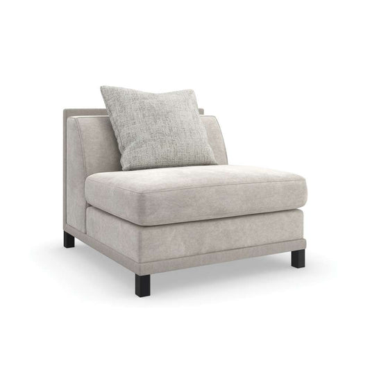 Caracole - Tuxedo Armless Chair - UPH-423-AS1-B veiw 1