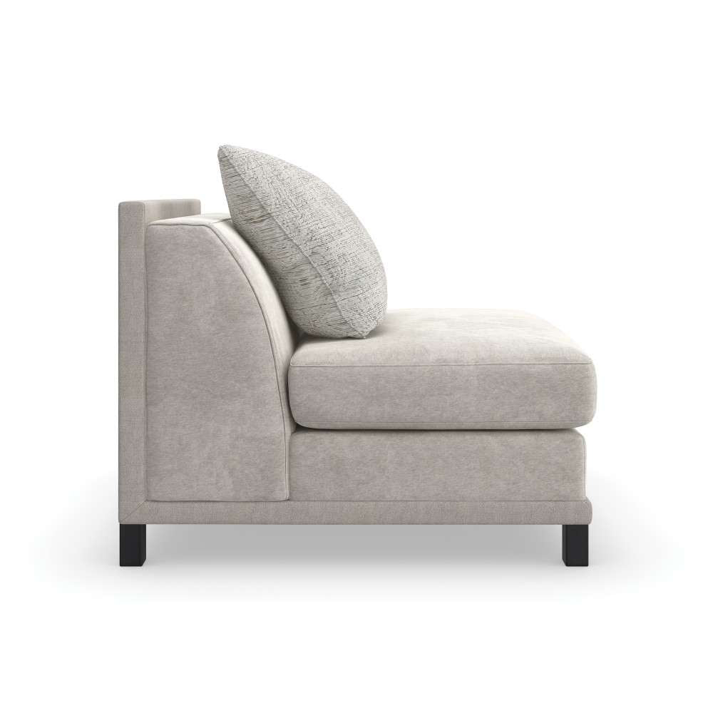 Caracole - Tuxedo Armless Chair - UPH-423-AS1-B veiw 2