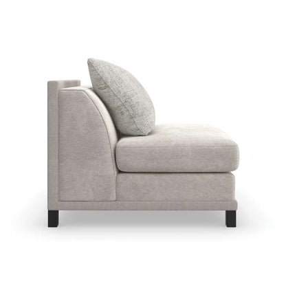 Caracole - Tuxedo Armless Chair - UPH-423-AS1-B veiw 2