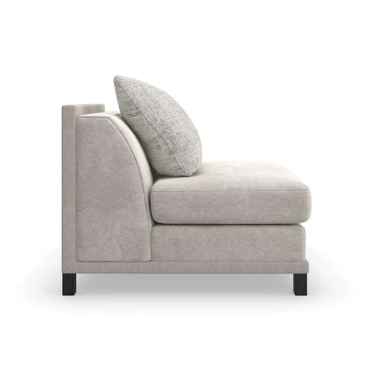 Caracole - Tuxedo Armless Chair - UPH-423-AS1-B veiw 2