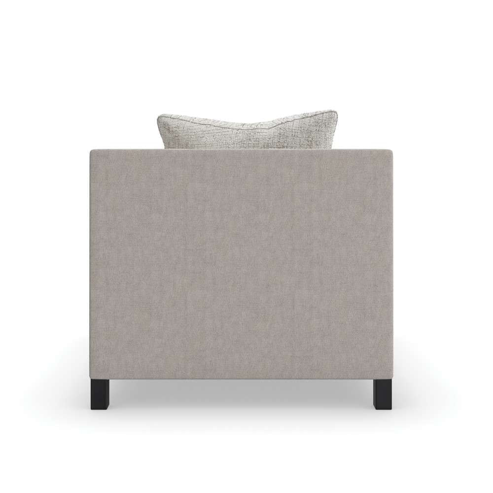 Caracole - Tuxedo Armless Chair - UPH-423-AS1-B veiw 4
