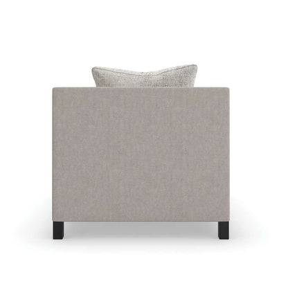 Caracole - Tuxedo Armless Chair - UPH-423-AS1-B veiw 4