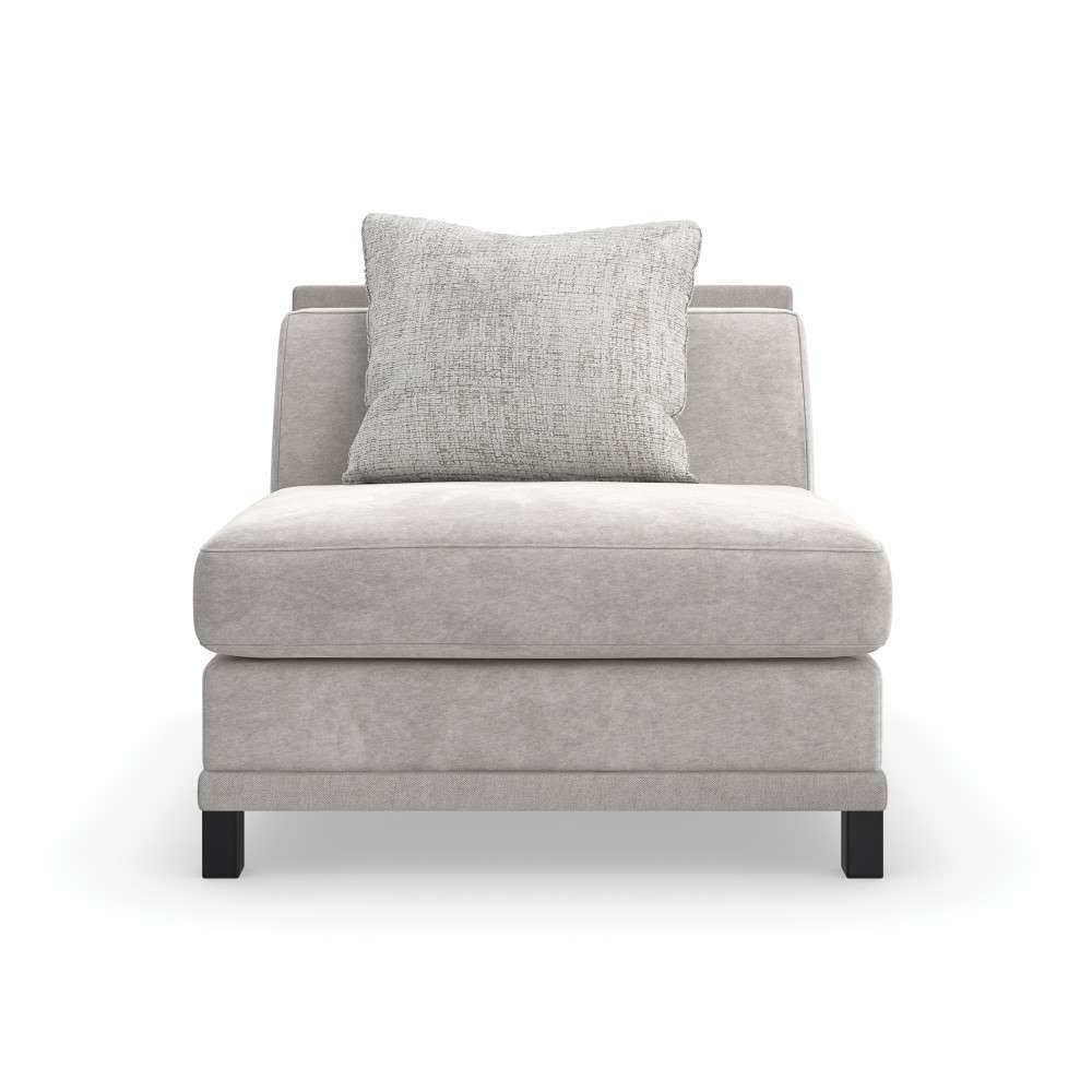 Caracole - Tuxedo Armless Chair - UPH-423-AS1-B veiw 5