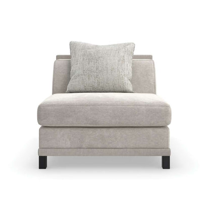 Caracole - Tuxedo Armless Chair - UPH-423-AS1-B veiw 5