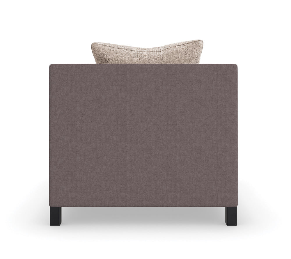 Caracole - Tuxedo Armless Chair - UPH-423-AS1-A