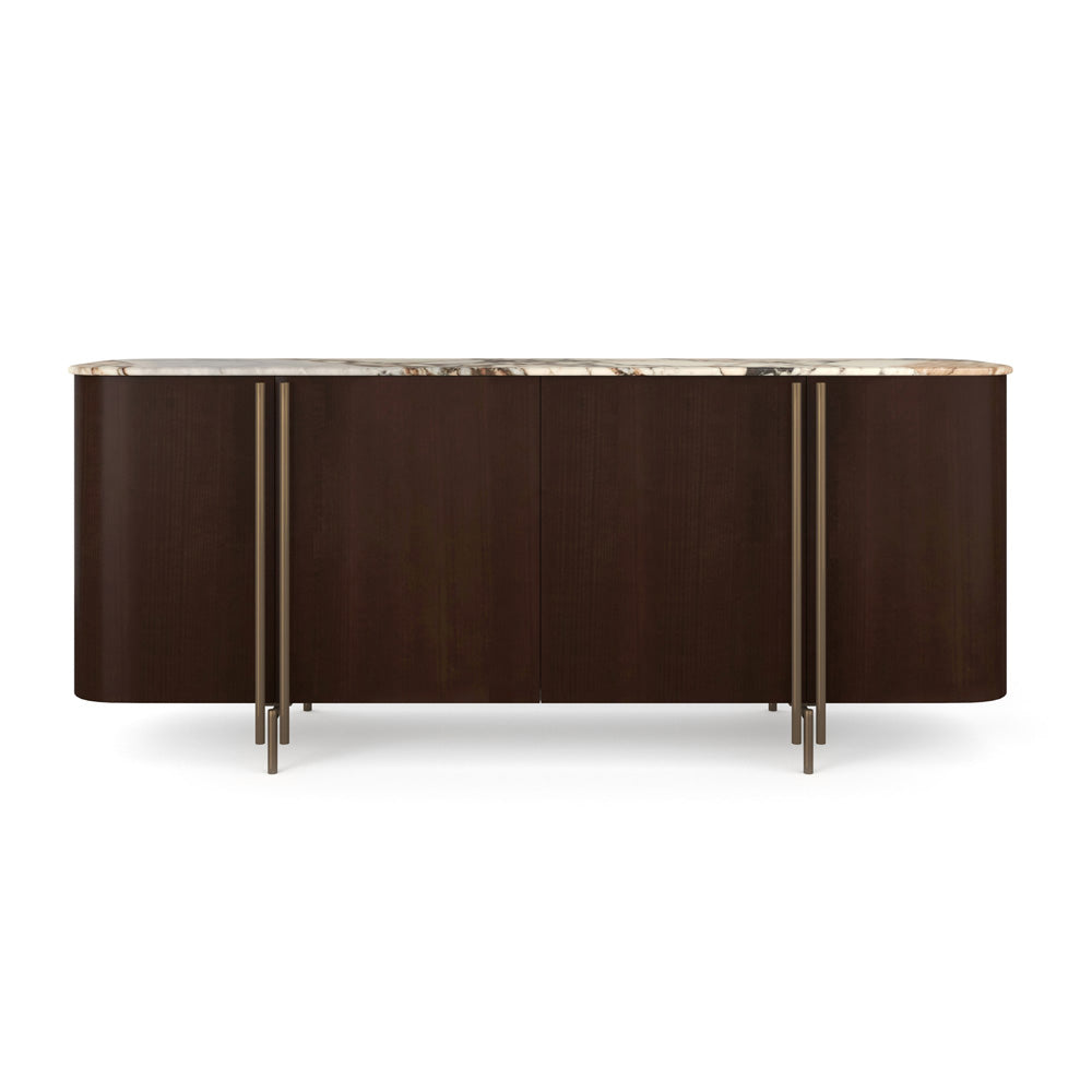 Caracole - Vena Sideboard in Otter Gloss - CLA-024-251