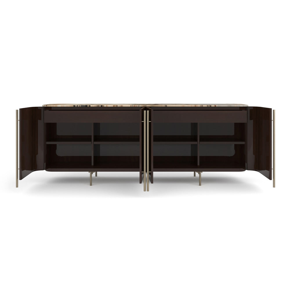 Caracole - Vena Sideboard in Otter Gloss - CLA-024-251