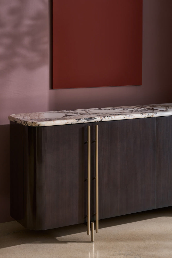 Caracole - Vena Sideboard in Otter Gloss - CLA-024-251