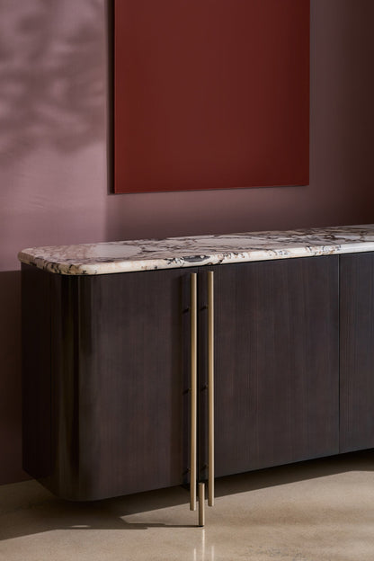 Caracole - Vena Sideboard in Otter Gloss - CLA-024-251