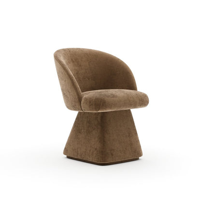 Caracole - Vuelta Upholstered Dining Chair - Camel - CLA-426-297 view 1