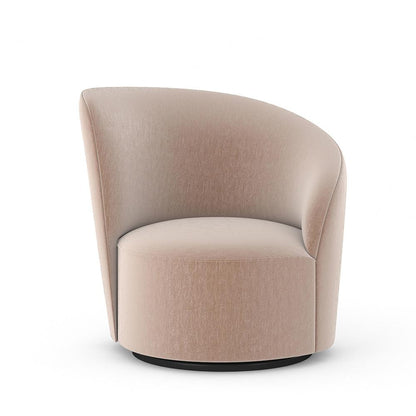 Caracole - Whorl Raf Swivel Chair in Almost Black - UPH-024-038-A veiw 1