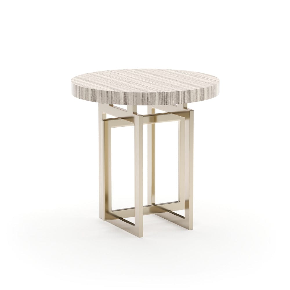 Caracole - Wish You Were Here Rnd Side Table Lt - CLA-425V-4116 view 1