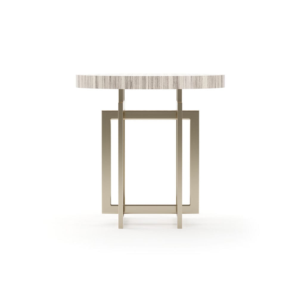 Caracole - Wish You Were Here Rnd Side Table Lt - CLA-425V-4116 view 2
