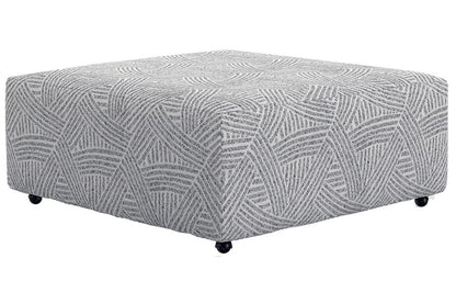 Catnapper - Abraxas Castered Cocktail Ottoman in Oyster - 19328292618 veiw 2
