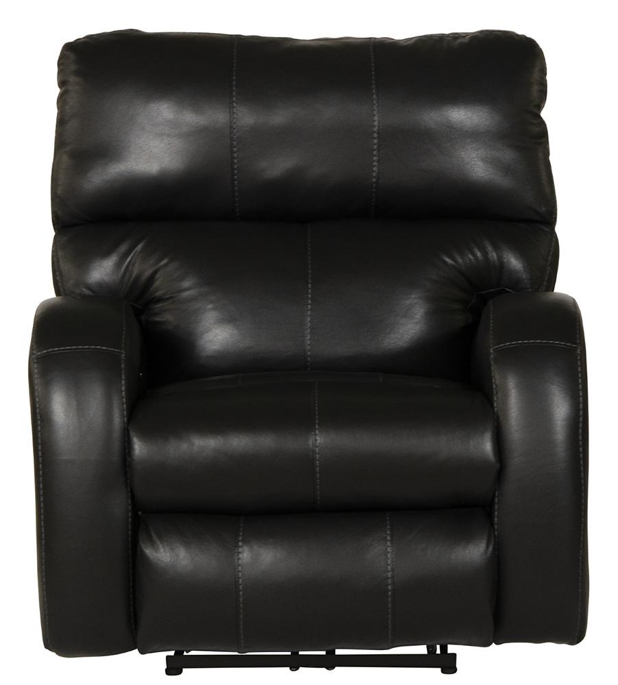 Catnapper - Angelo Power Headrest Power Lay Flat Recliner in Black - 64460-7/1273-88/3073-88 view 1