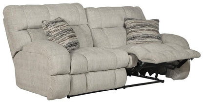 Catnapper - Ashland Lay Flat Reclining Console Loveseat in Buff/Zebra - 3599/1934-16/2317-48 veiw 2