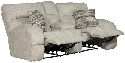 Catnapper - Ashland Lay Flat Reclining Console Loveseat in Buff/Zebra - 3599/1934-16/2317-48 veiw 3