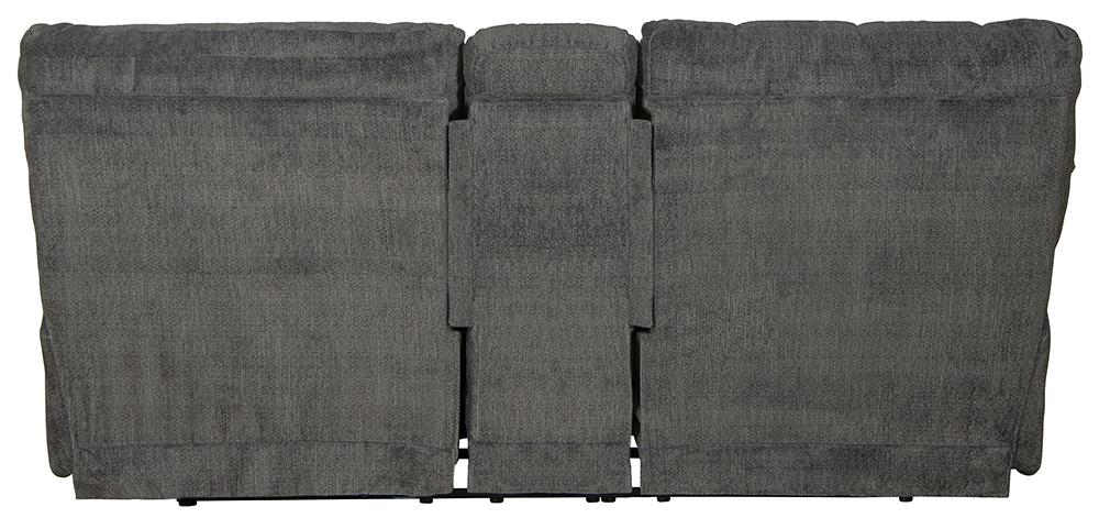 Catnapper - Ashland Lay Flat Reclining Console Loveseat in Granite/Night - 3599/1934-88/2317-08 veiw 3
