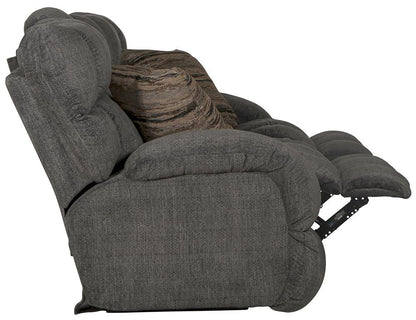 Catnapper - Ashland Lay Flat Reclining Console Loveseat in Granite/Night - 3599/1934-88/2317-08 veiw 5