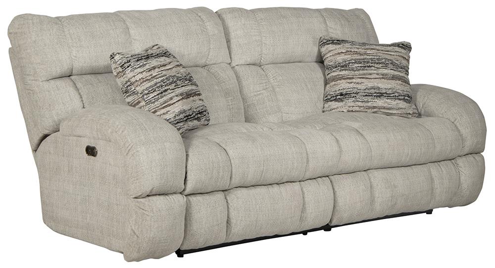 Catnapper - Ashland Power Lay Flat Reclining Sofa in Buff/Zebra - 63591/1934-16/2317-48 view 1