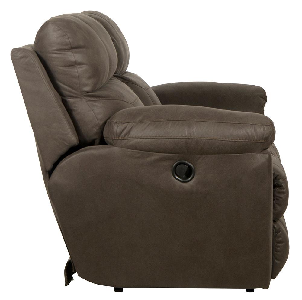 Catnapper - Atlas Reclining Console Loveseat in Charcoal - 1009115318125318 veiw 6