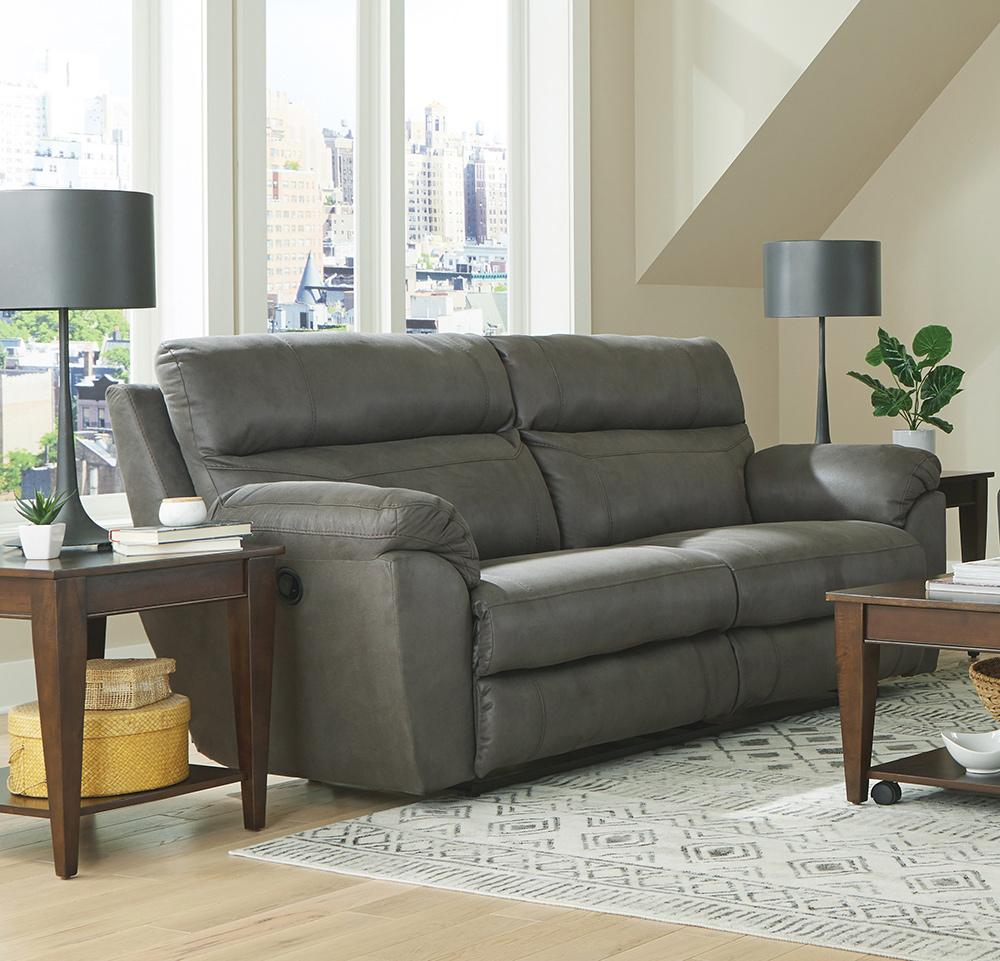 Catnapper - Atlas Reclining Sofa in Charcoal - 1001115318125318 veiw 4
