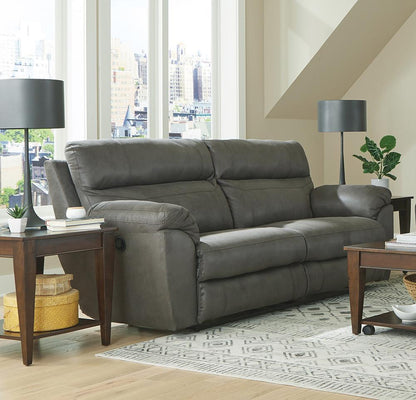 Catnapper - Atlas Reclining Sofa in Charcoal - 1001115318125318 veiw 4