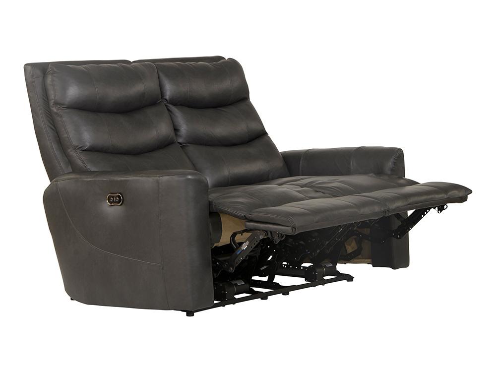 Catnapper - Bosa Power Reclining Loveseat in Charcoal - 64592112218302218 veiw 3