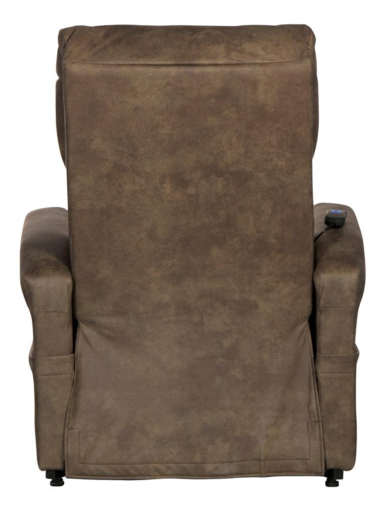Catnapper - Brett Power Lift Lay Flat Recliner in Coffee - 4899142949 veiw 4