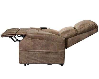 Catnapper - Brett Power Lift Lay Flat Recliner in Coffee - 4899142949 veiw 5
