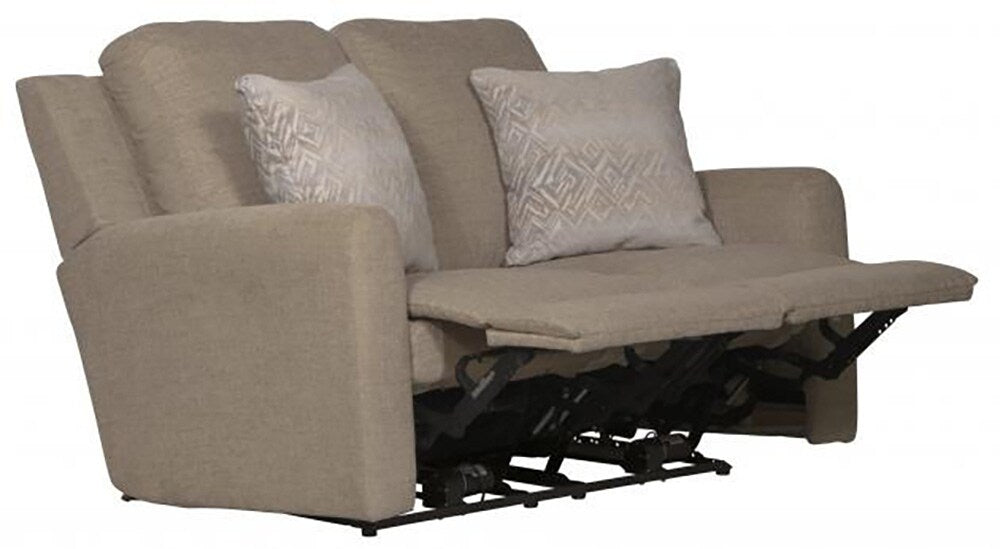 Catnapper - Calvin Power Reclining Loveseat in Putty/Sand - 61632/1894-26/2364-26 veiw 3