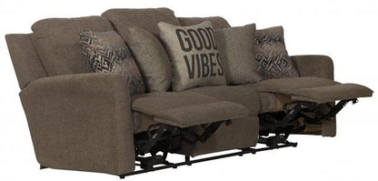 Catnapper - Calvin Power Reclining Sofa in Otter/Midnight - 61631/1894-19/2364-48 veiw 3