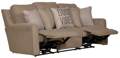 Catnapper - Calvin Power Reclining Sofa in Putty/Sand - 61631/1894-26/2364-26 veiw 3