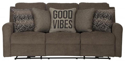 Catnapper - Calvin Reclining Sofa in Otter/Midnight - 1631/1894-19/2364-48 veiw 5