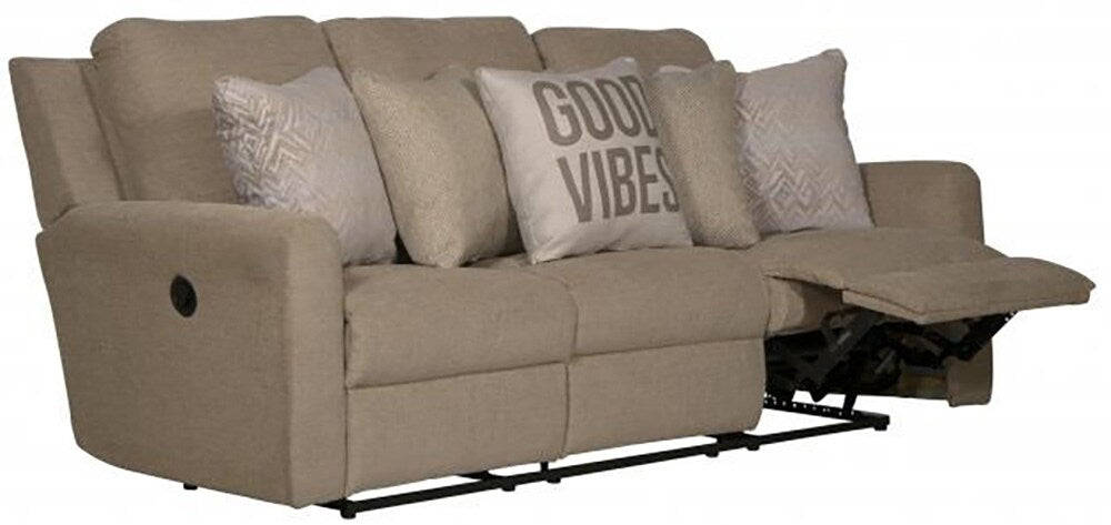 Catnapper - Calvin Reclining Sofa in Putty/Sand - 1631/1894-26/2364-26 veiw 2