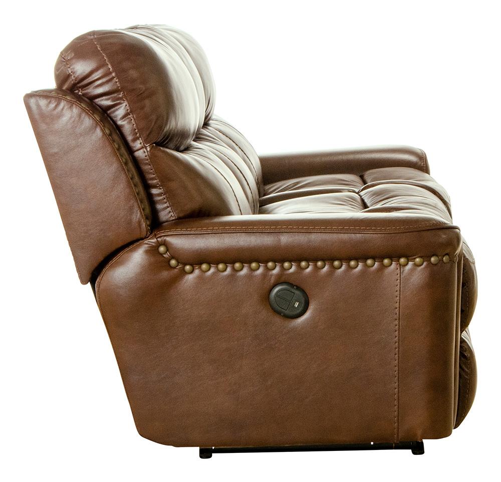 Catnapper - Ceretti Power Reclining Sofa in Brown - 64881126959306959 veiw 4