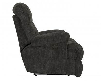 Catnapper - Cirrus Power Lay Flat Chaise Recliner in Charcoal - 62630-7/1760-48 veiw 5